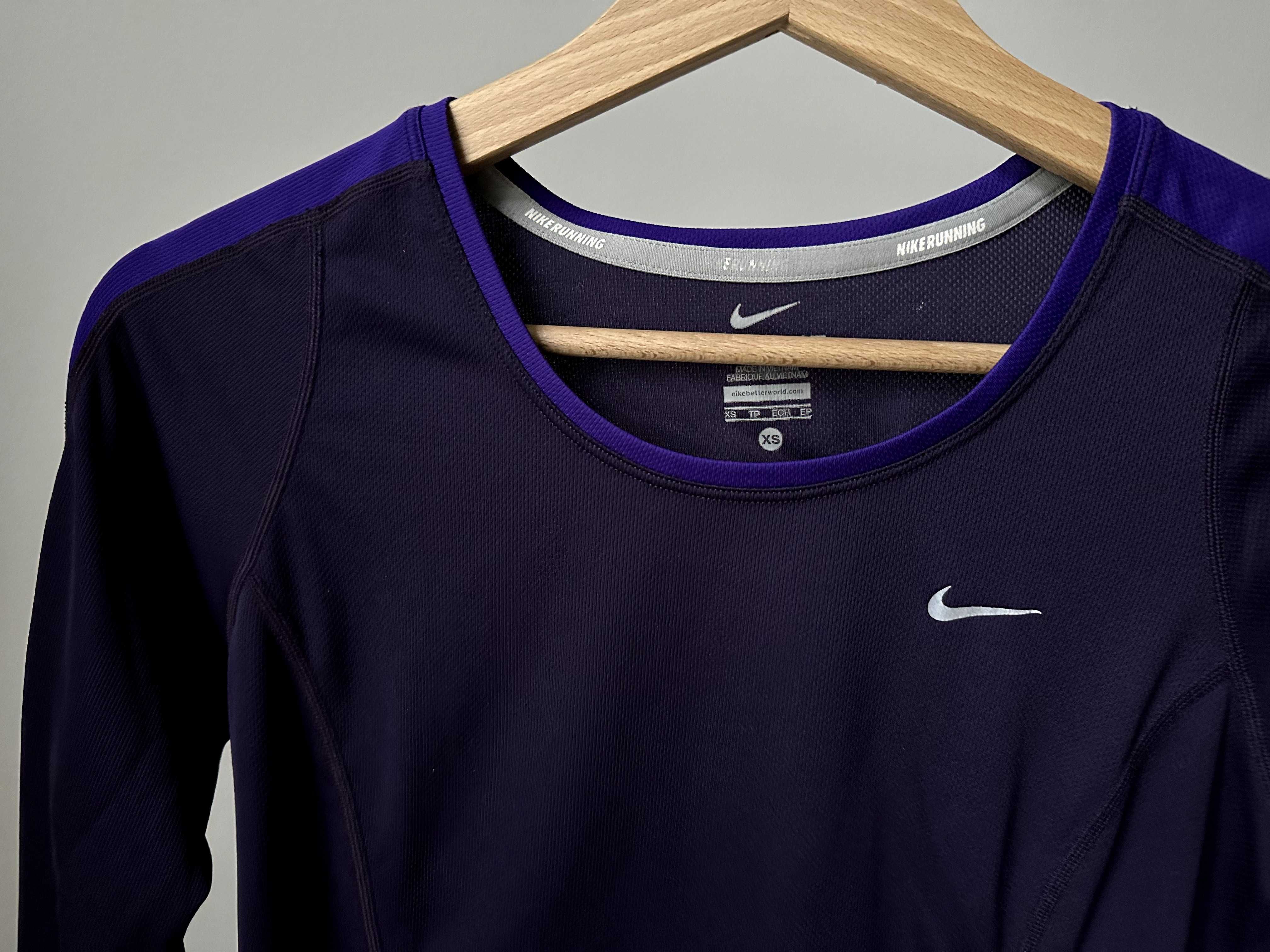 Damska koszulka sportowa z długim rękawem Nike rozm. XS
