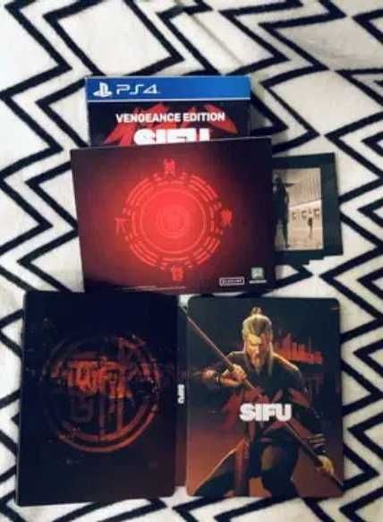 Sifu steelbook artbook gra na ps4 limitowana edycja gry playstation