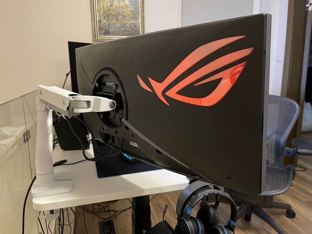 ASUS ROG SWIFT PG35VQ Monitor Jak Nowy