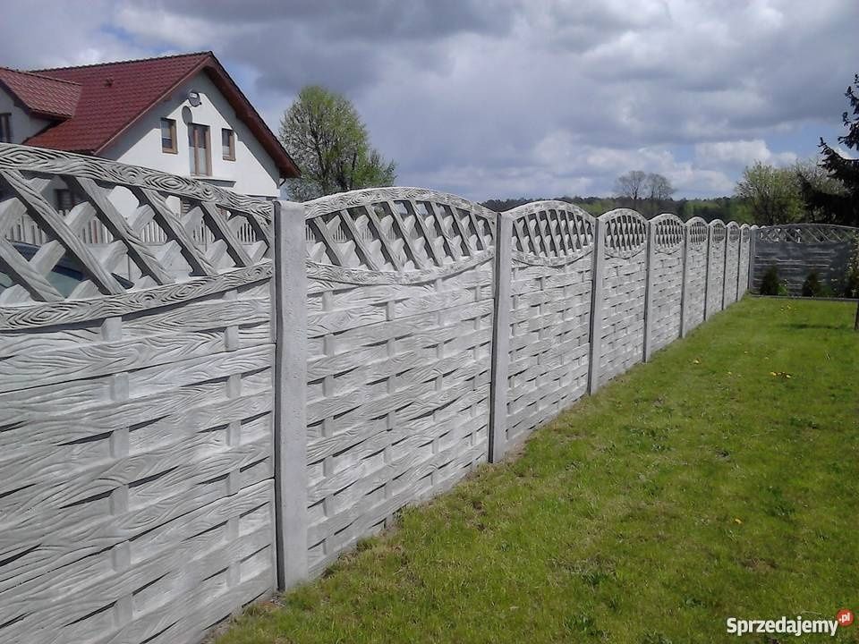 Produkcja i montaż  ogrodzeń betonowych