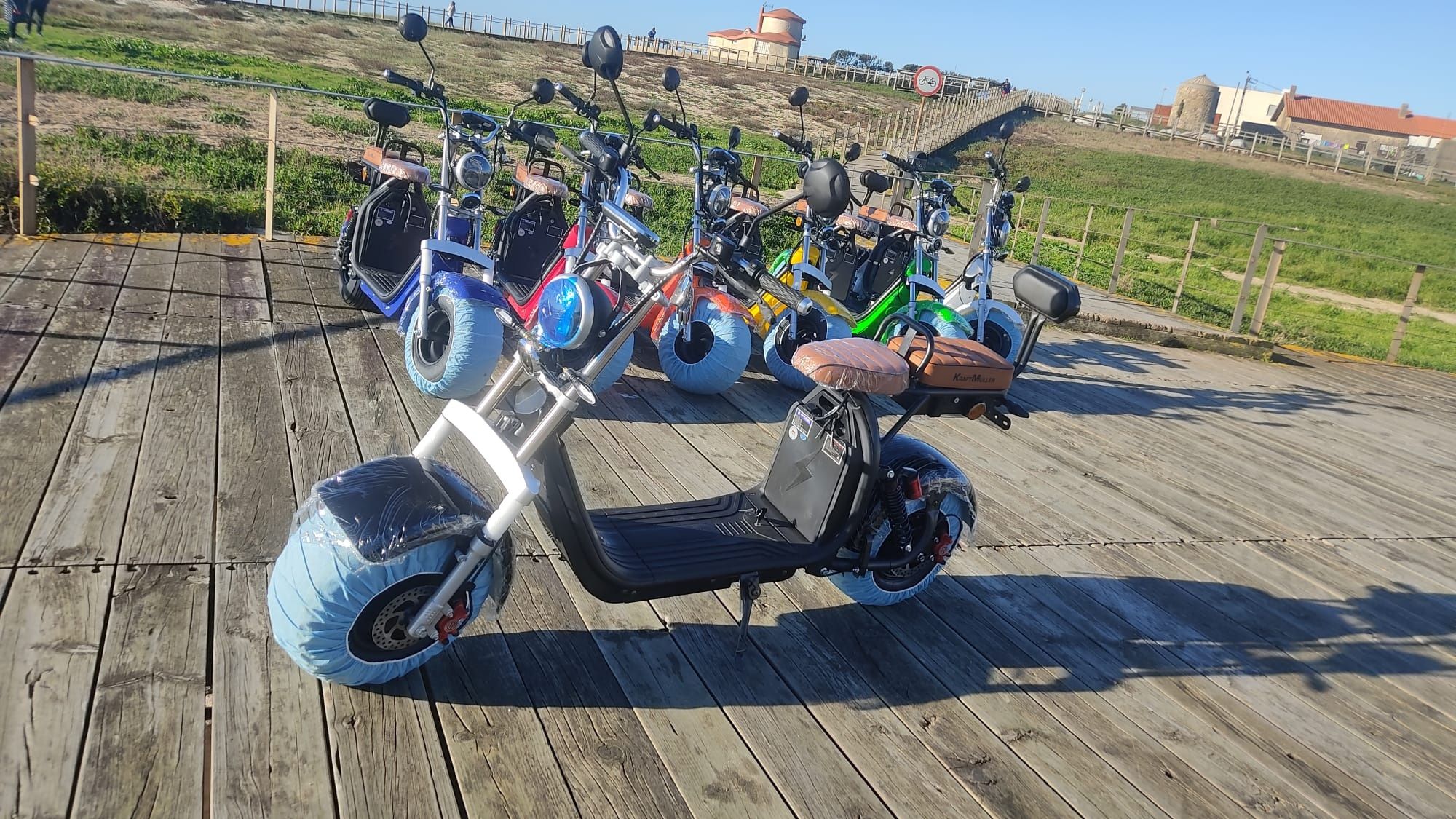 Scooter Elétrica 2 Lugares CityCoco 1500W 12AH Nova