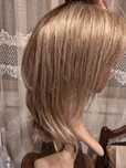 Gisela Mayer peruka, półperuka, topper blond