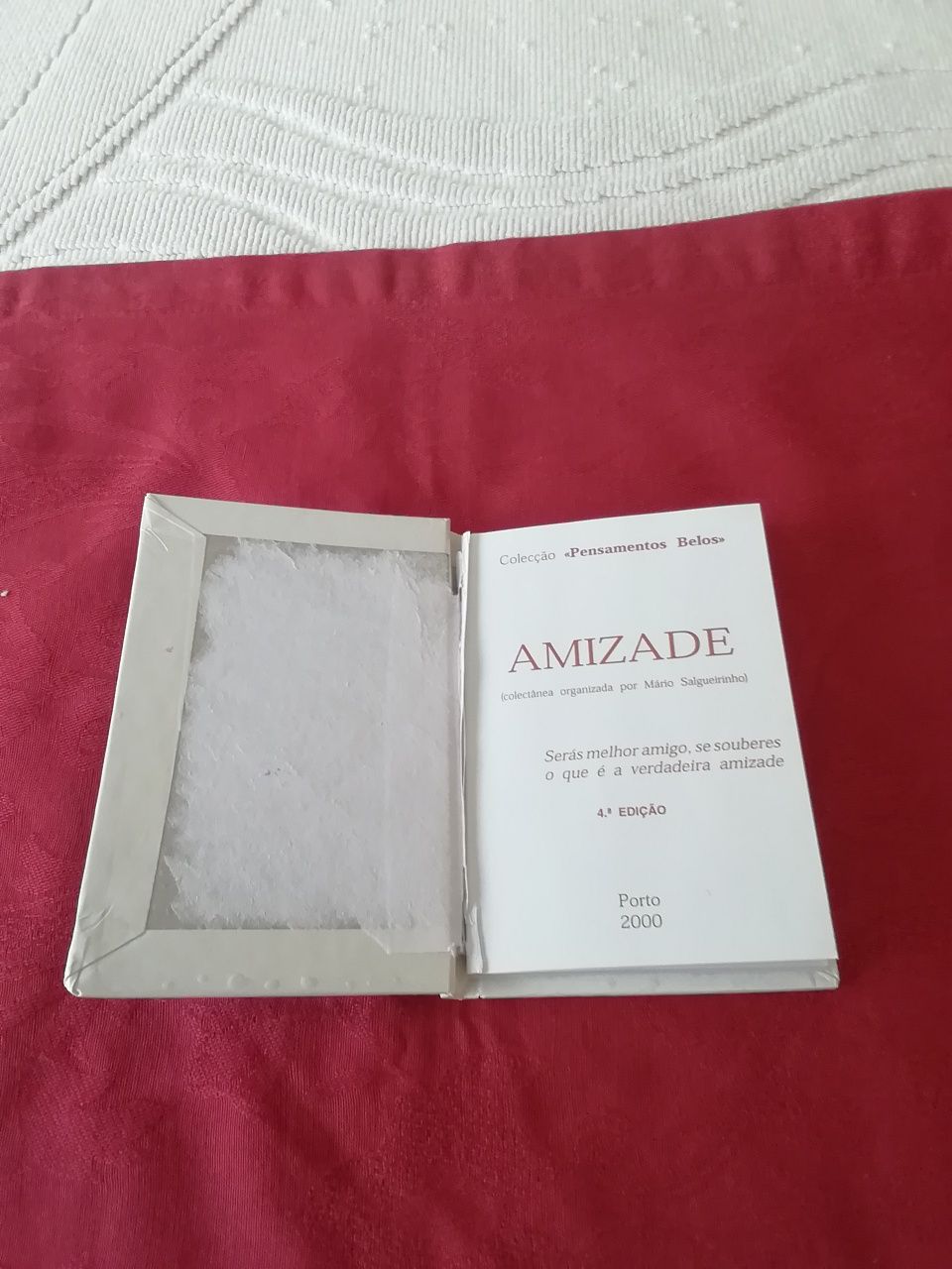 Amizade-coletânea organizada por Mário Salgueirinho, usado