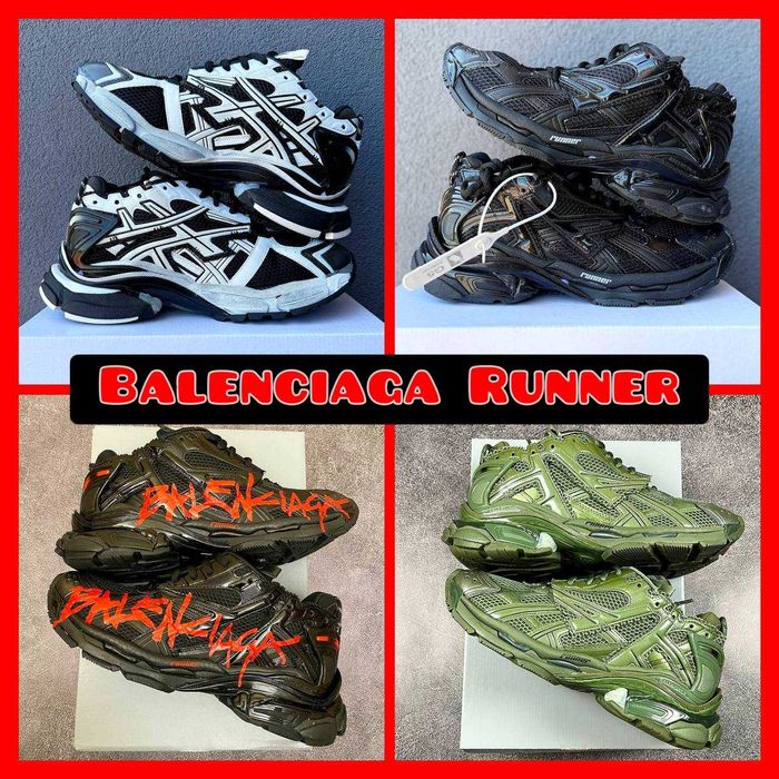 ‼️Кросівки Balenciaga Runner у 8 кольорах | Розміри 39 - 45 |‼️