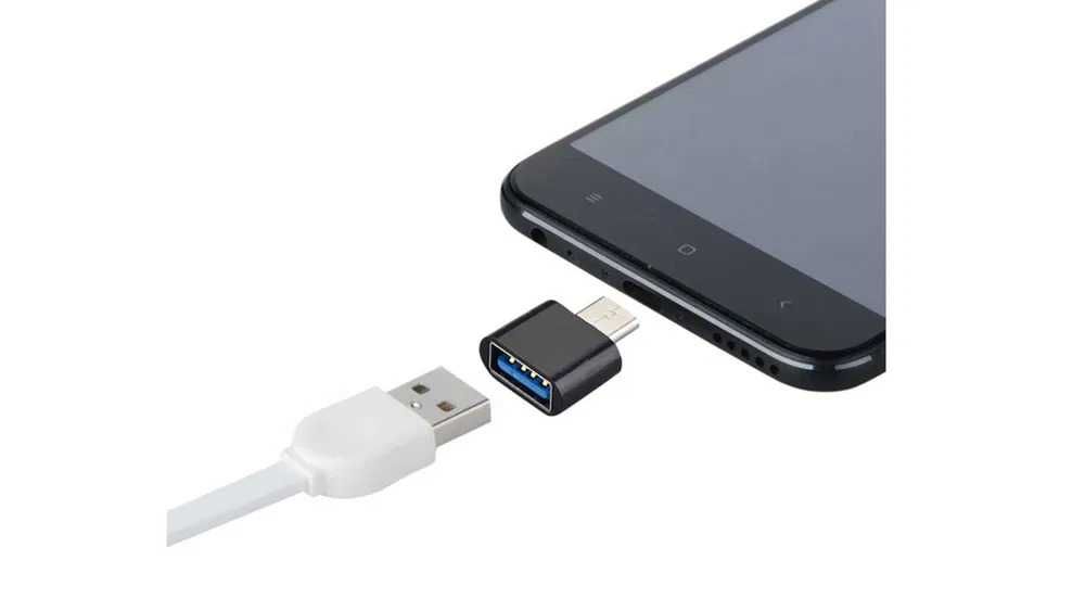 Adapter przejściówka Typ C na USB można podłączyć pendrive do telefonu