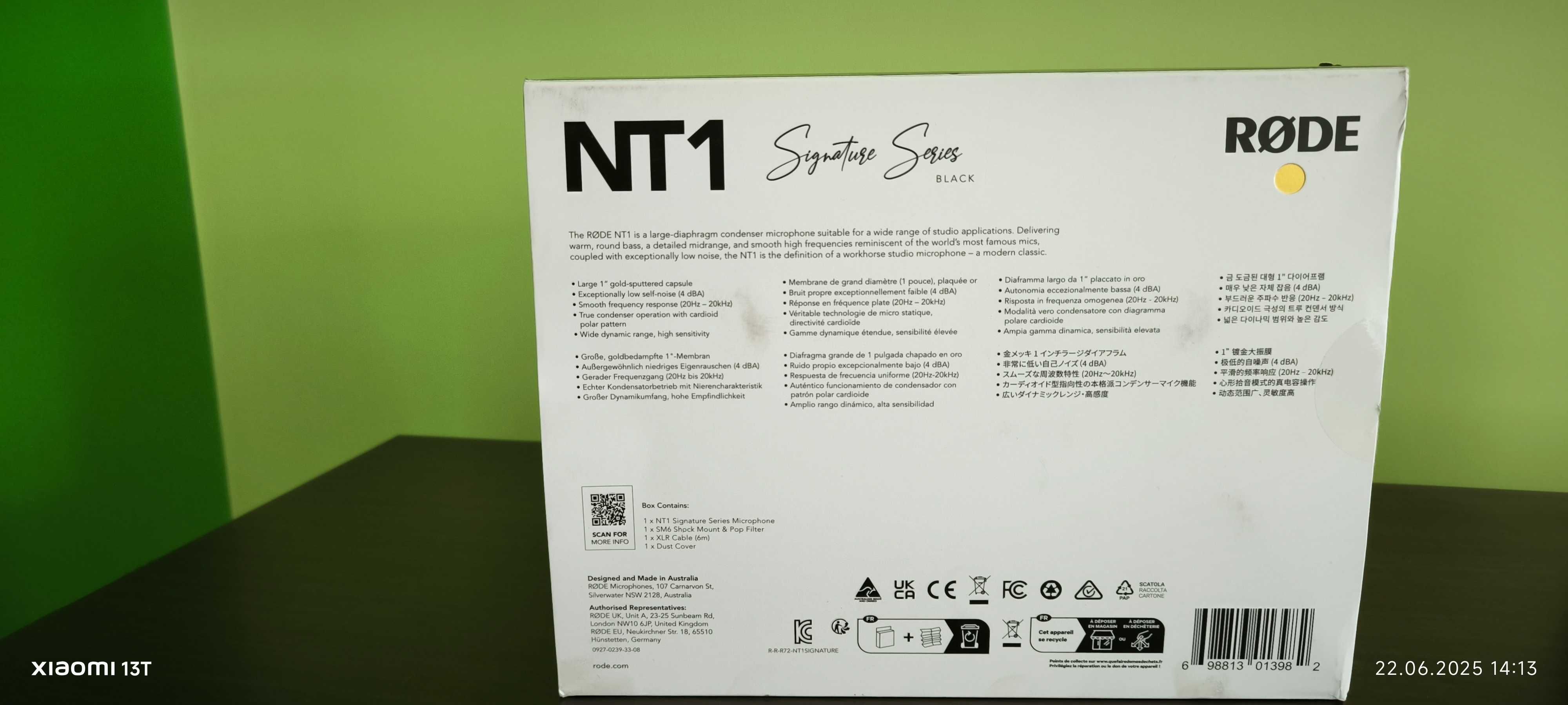 Rode Nt1 Signature Black
