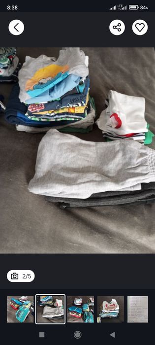 Ubranka dla chłopca