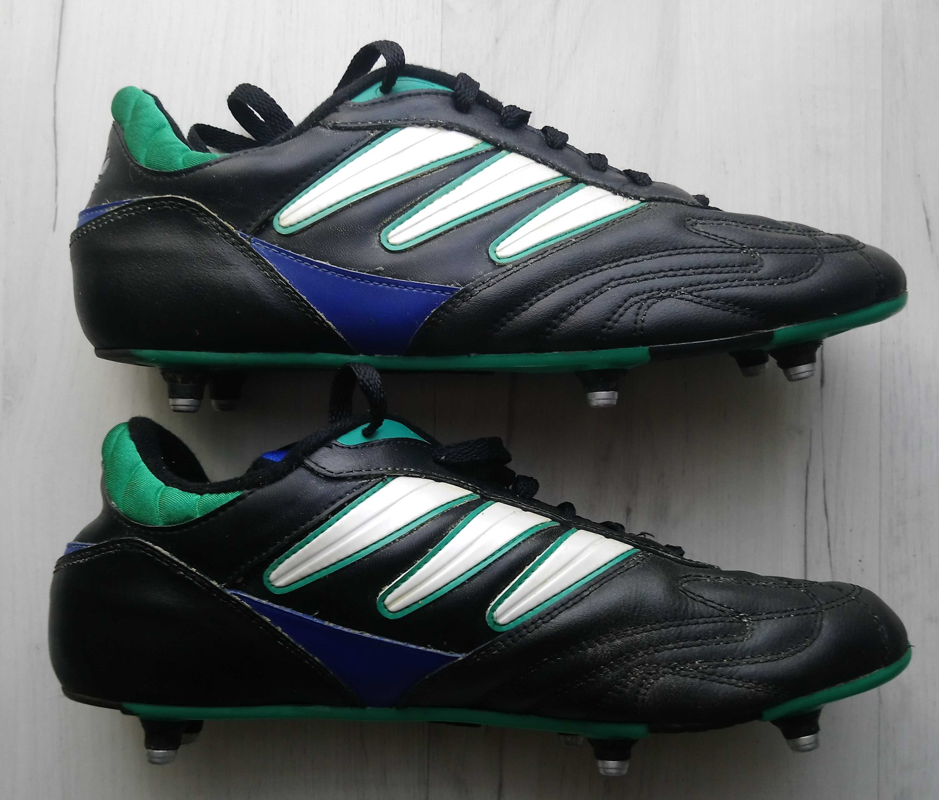 Piękne męskie buty sportowe korki ADIDAS r. 47 wkręty 30 cm