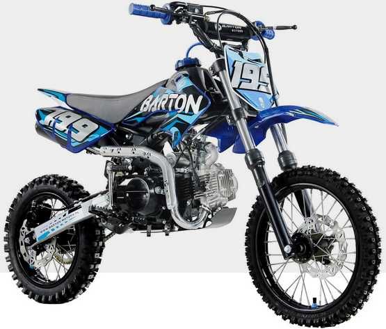 CROSS ENDURO DLA DZIECKA BARTON 125cc 4T koła 17"-14" NOWY raty transp