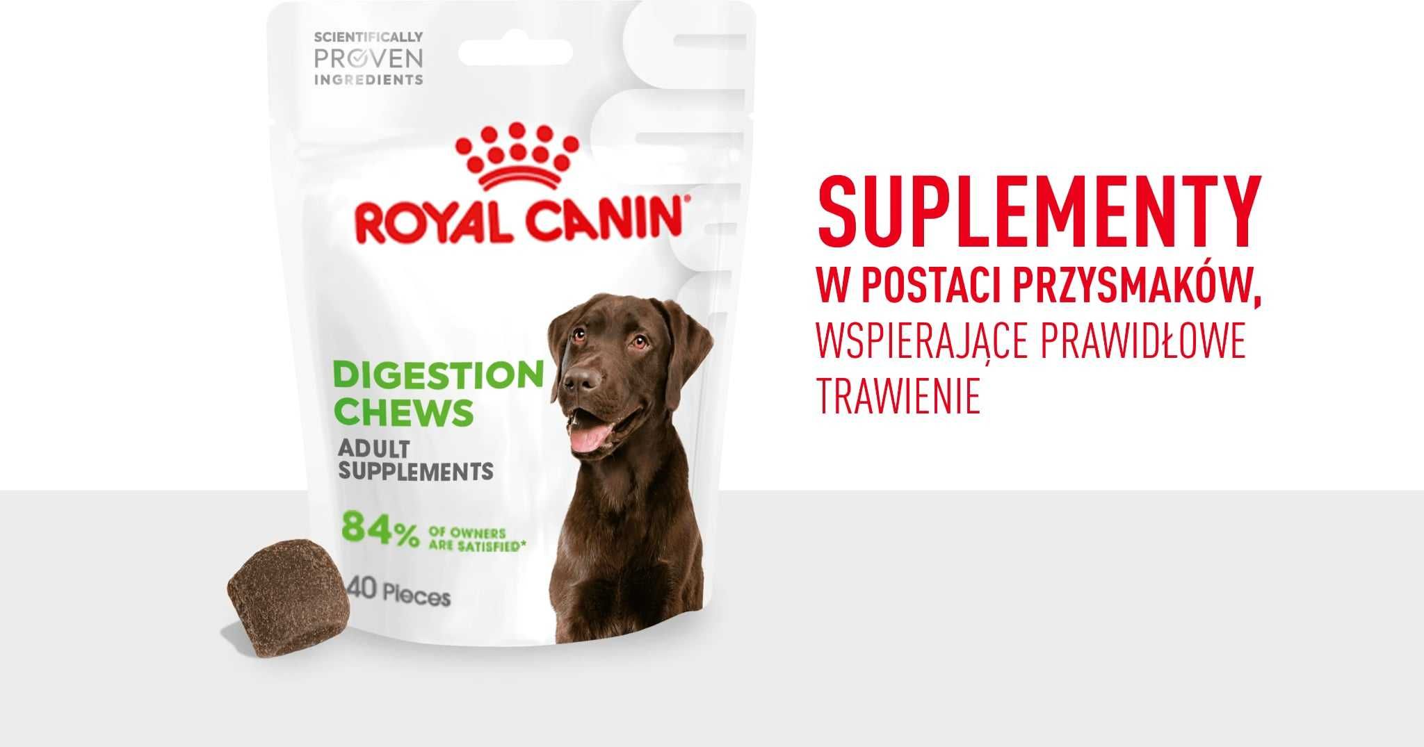 ROYAL CANIN Supplements Dog Digestion Adult suplementy dla psa - 160g