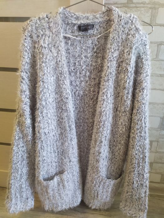 Пухнастий кардиган