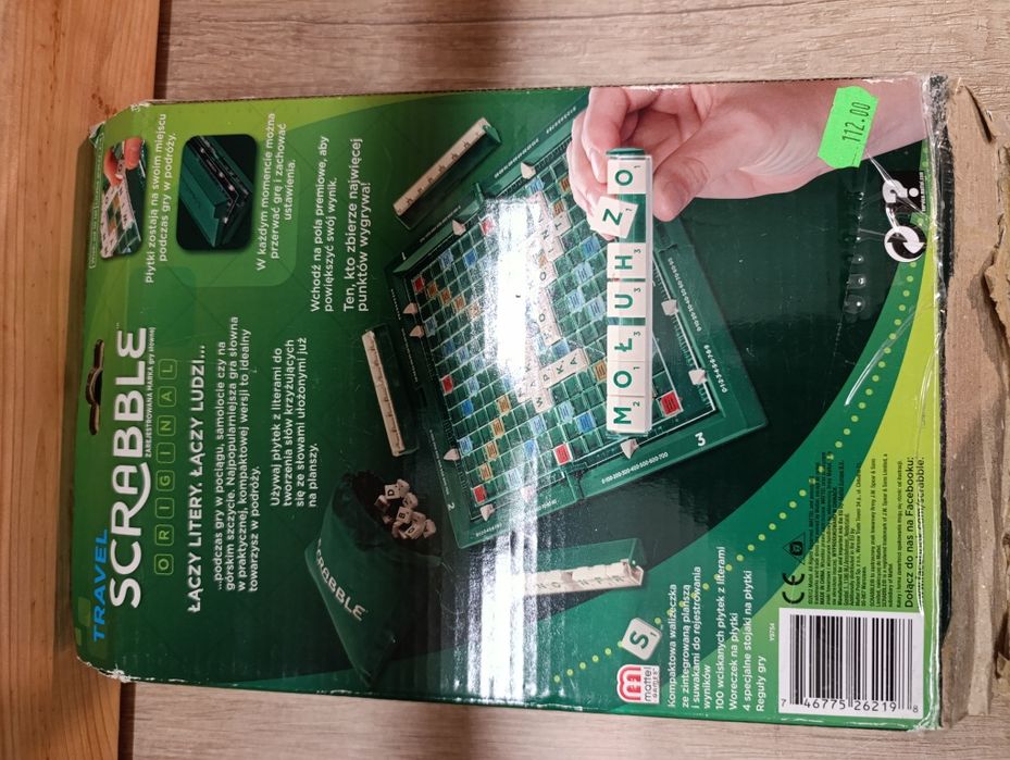 Scrabble Travel Mattel. Super stan!