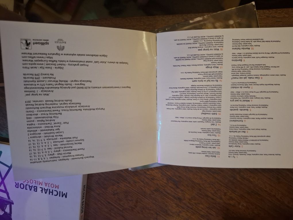 CD Michał Bajor - Kolor Cafe 2019 Sony / Autograf