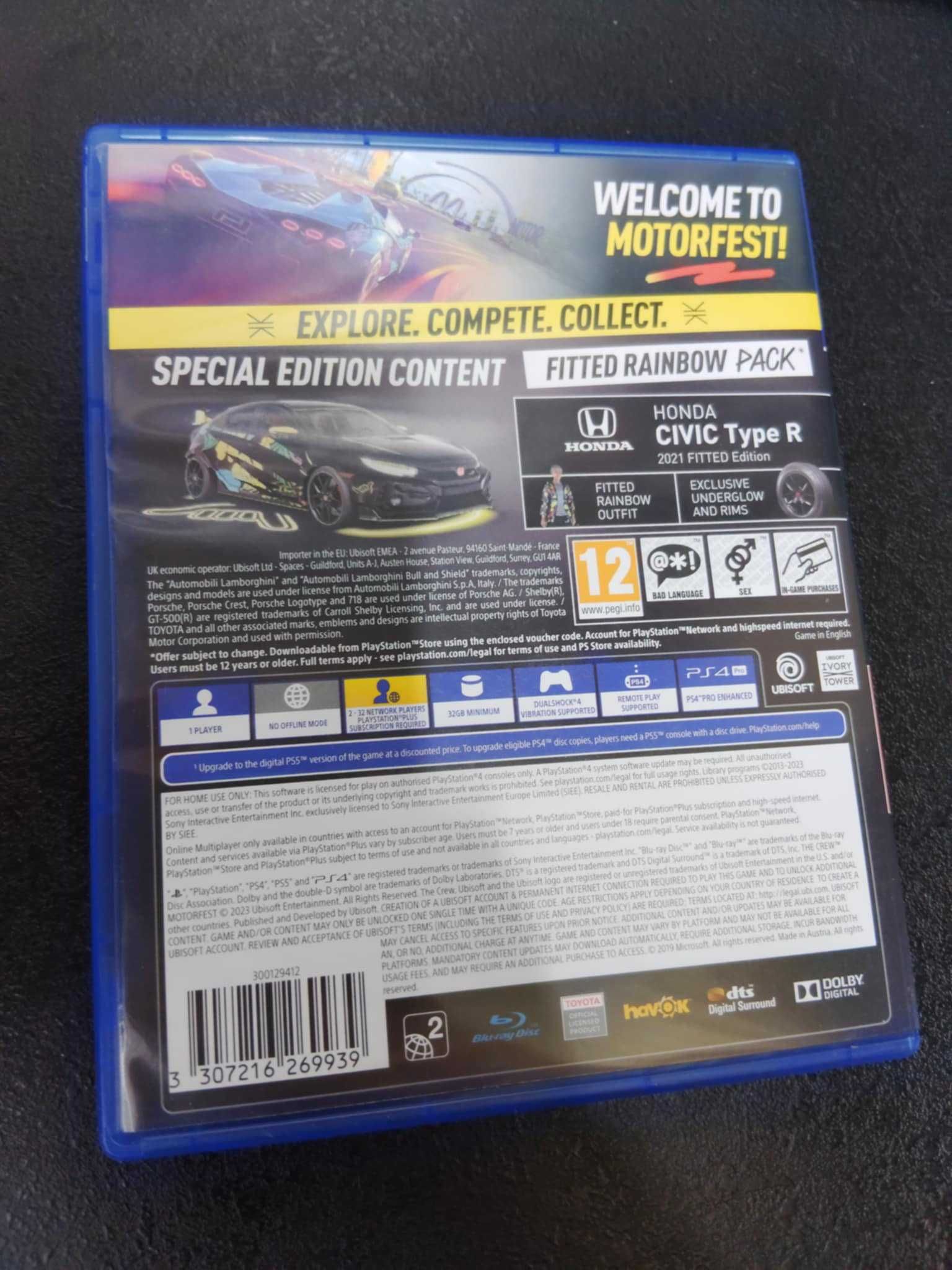The Crew Motorfest PS4 gra Tylko po Angielsku