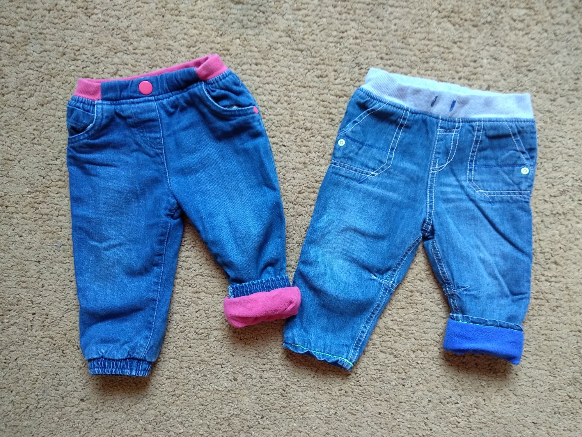 Штани джинси, теплі джинси, спортивні штани.9-12 місяців.