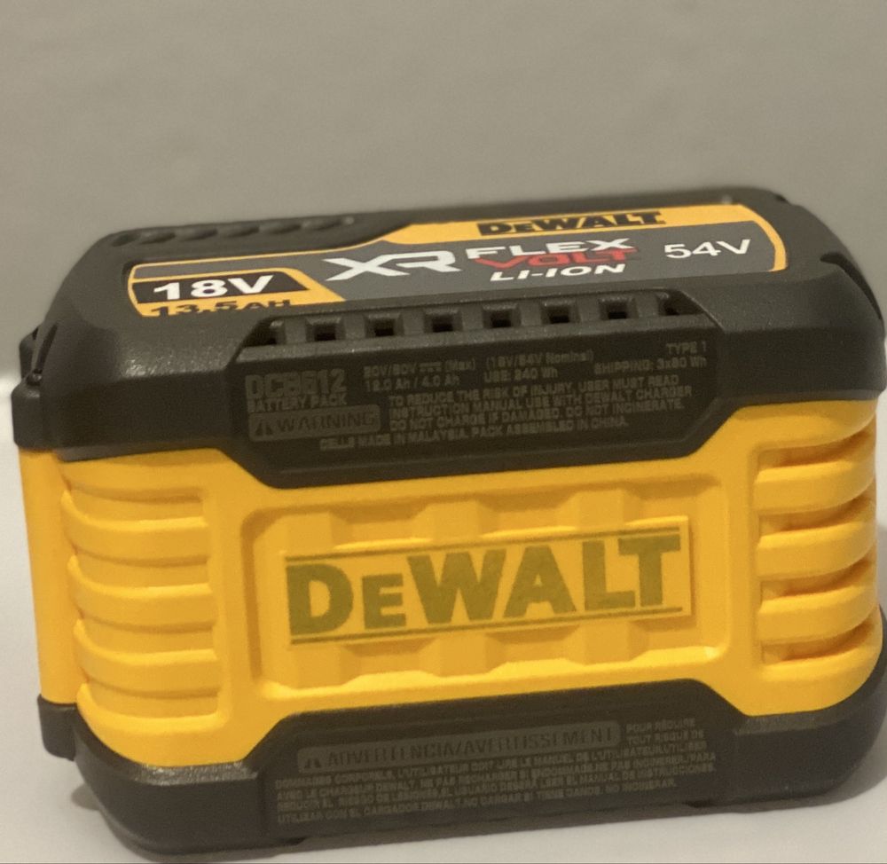 Akumulator Dewalt Flexvolt 13.5AH  2024rok