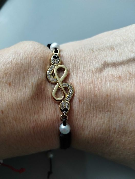 Bransoletka wąż nieskończoność