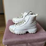 Buty Sneakersy Fila białe