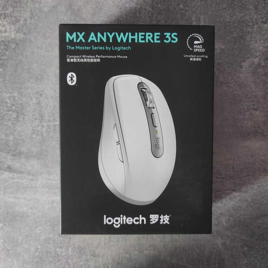 Безпровідна миша Logitech MX Anywhere 3S (Black / Pale Gray)