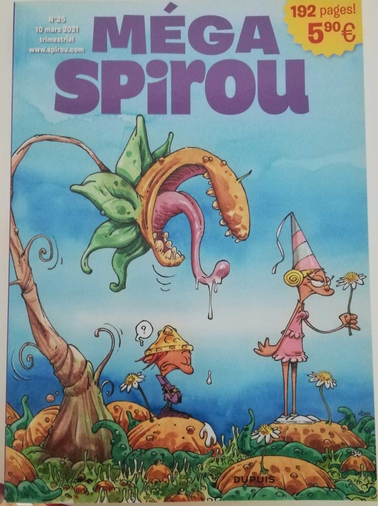 BD Mega Spirou em francês