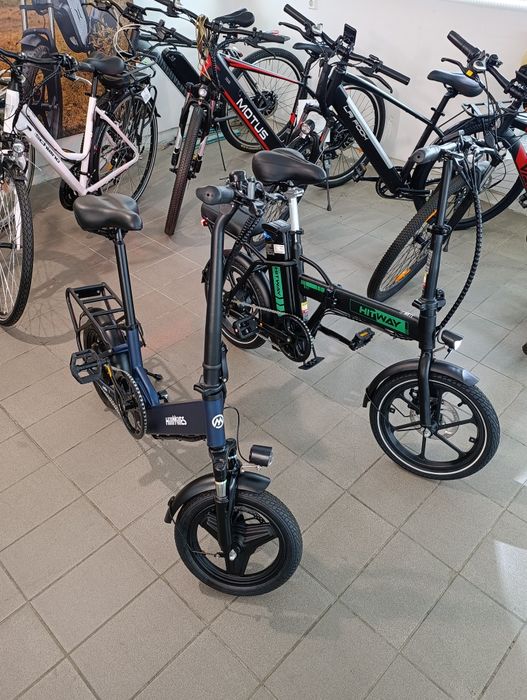 Rower elektryczny mini skladak