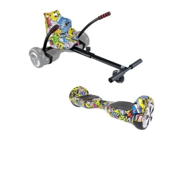 Hovernoard + Kart pilot multicolor