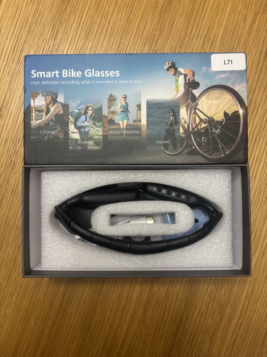 Okulary sportowe z kamerą