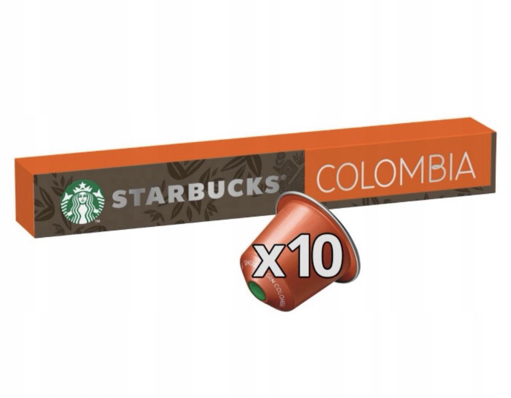 Kapsułki do Nespresso Starbucks Colombia 10 szt.