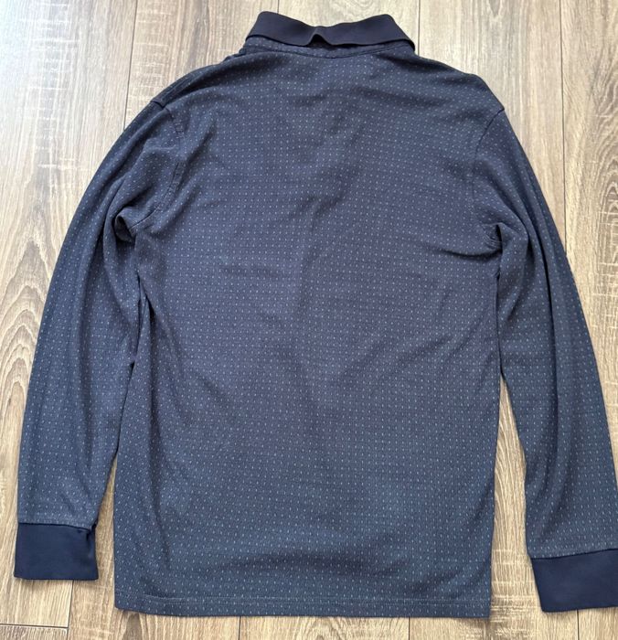 Gant Bluza polo męska z długim rękawem, r. XL, 100% bawełna