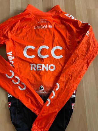 Odzież kolarska/kurtka przeciwdeszczowa CCC Reno marki ETXEONDO