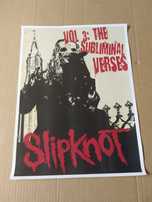 plakat slipknot zespołu