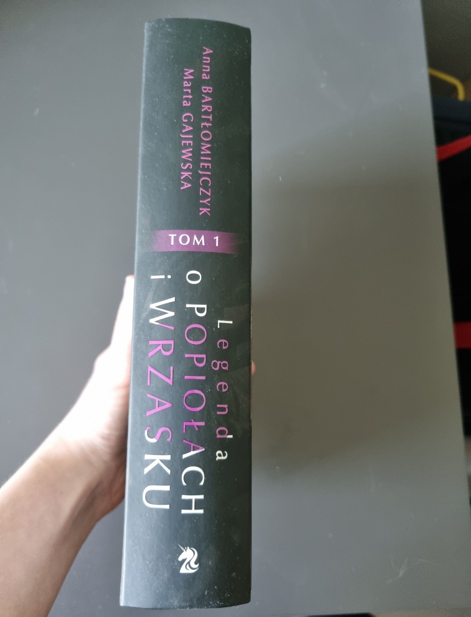Legenda o popiołach i wrzasku - z autografem - Anna Bartłomiejczyk, Ma