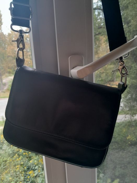 Продам мужскую кожаную барсетку, Б/У,