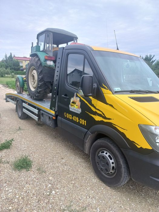 Pomoc drogowa 24h, laweta , transport sprzetu budowlanego i rolniczego