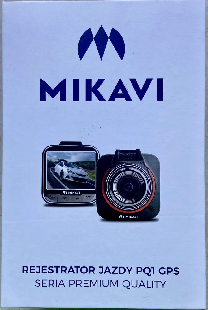 Rejestrator jazdy Mikavi PQ1 GPS seria Premium Quality