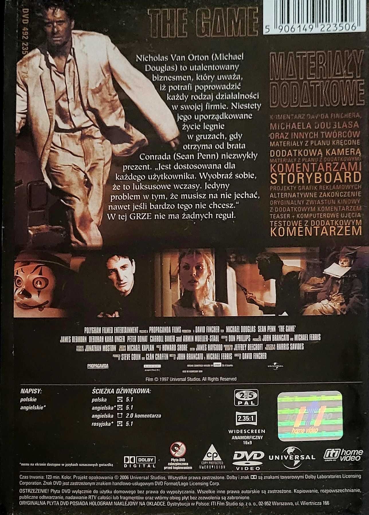 "Gra" - film DVD