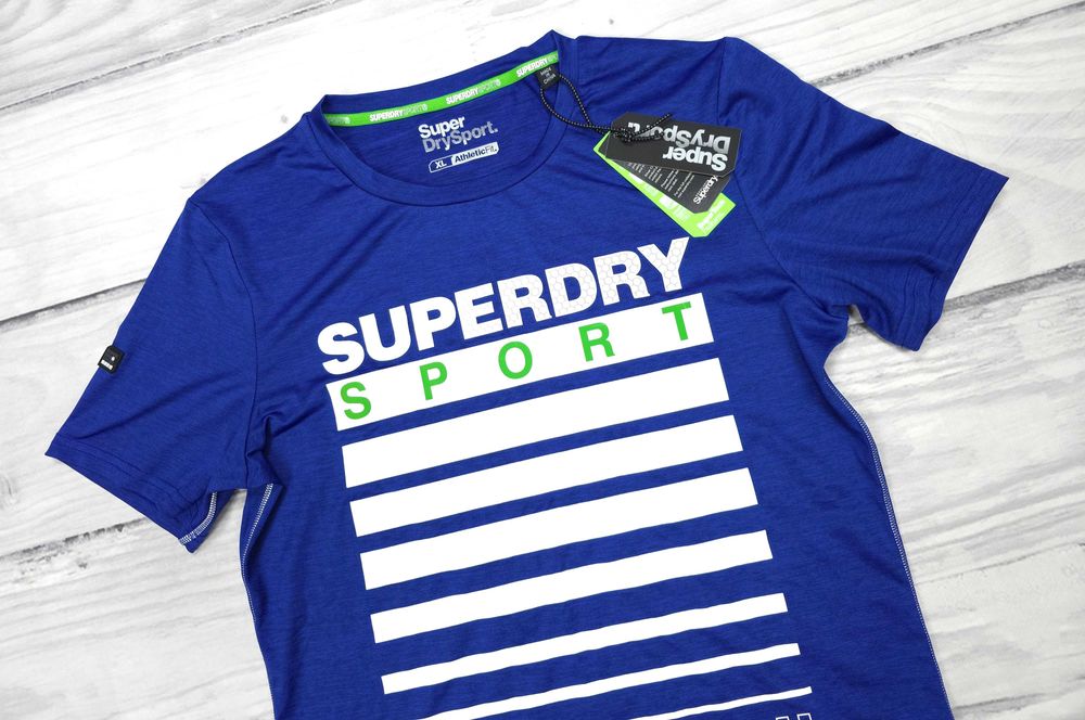 Superdry Athletic Graphic Tee Męska Koszulka M ! Igła