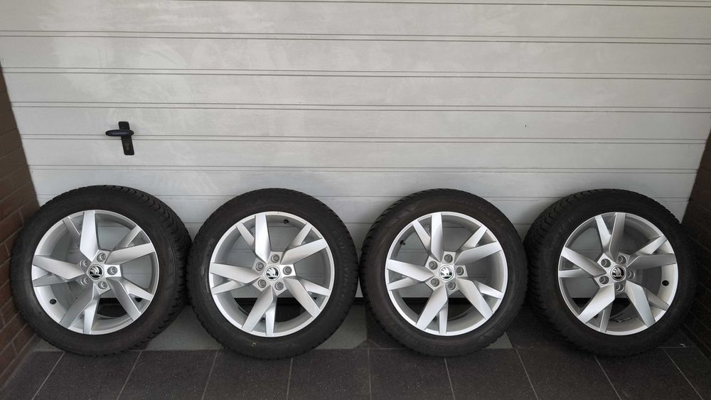 Koła 17" Skoda Octavia IV Yeti Vw opony zima 205/55/17 5x112 (OL1937)