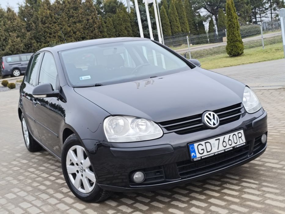 VW Golf 5 / 2006 rok / 2,0 TDI / bdb stan