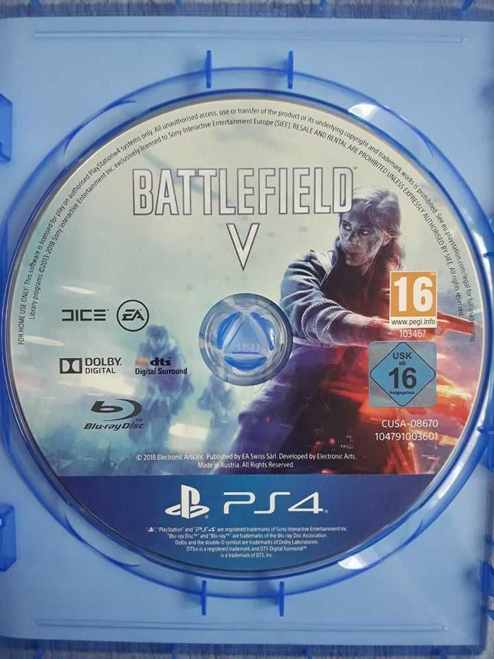 Gra Battlefield V Polska Wersja PS4/PS5 Playstation
