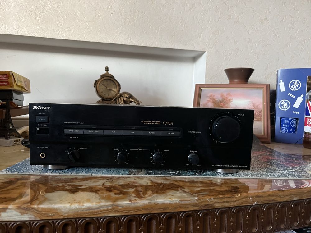 Добротний Стерео Підсилювач Sony TA-F345R / Японія