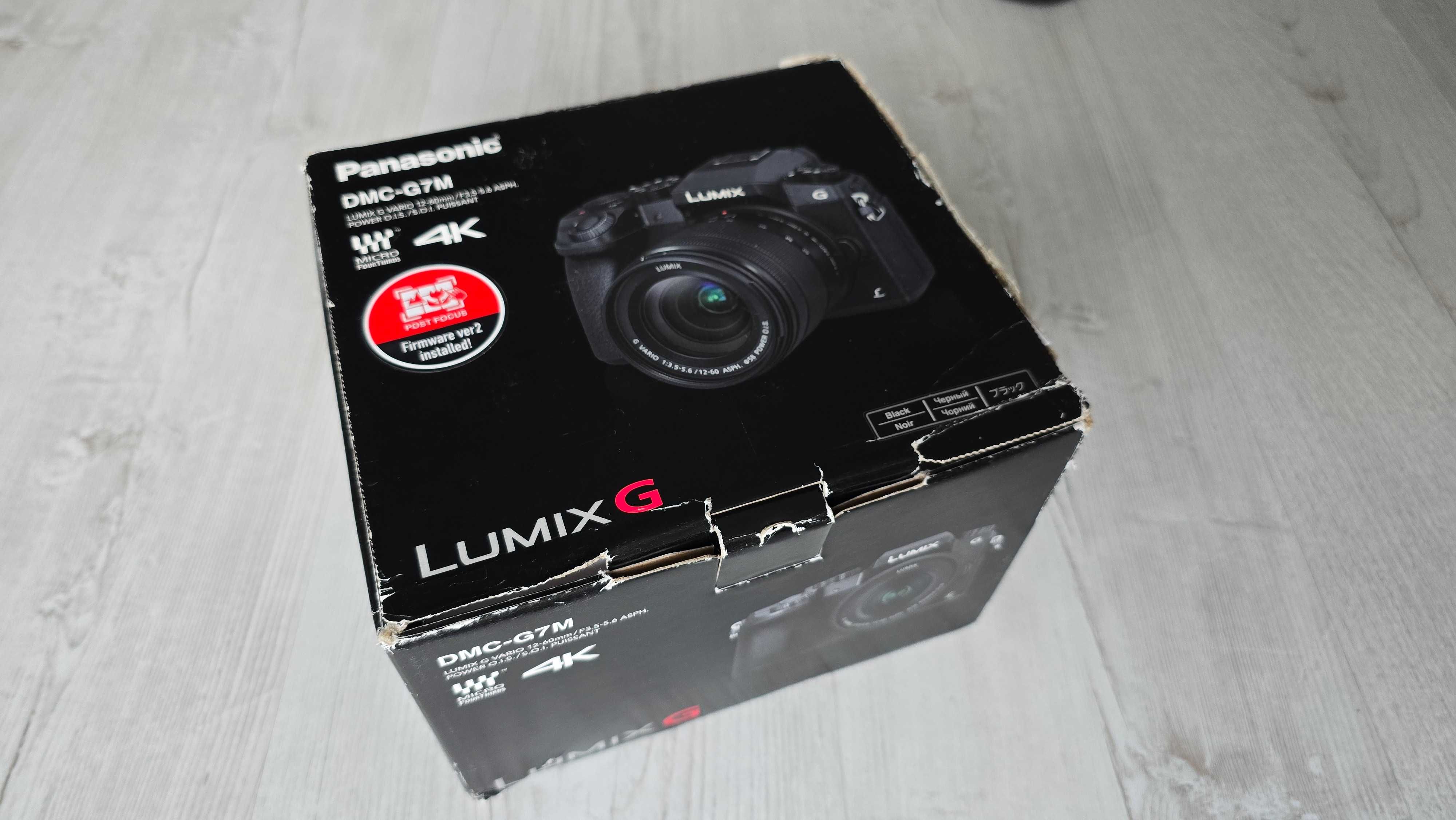 Aparat Panasonic Lumix DMC G7  przebieg 37 tys.