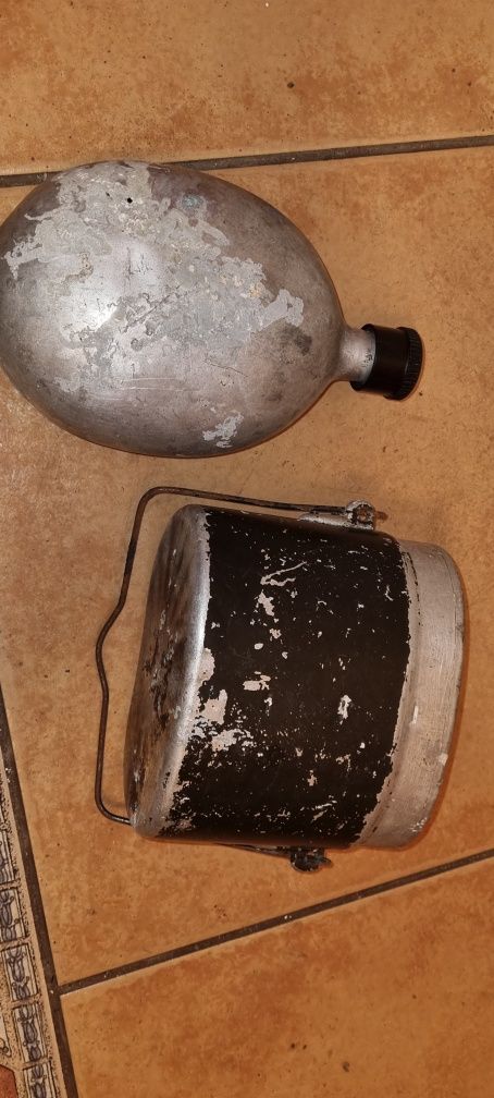 Kolekcjonerska menażka wehrmacht wraz z manierka IIWS oryginal