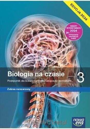 Biologia na czasie 3 EDYCJA 2024 Karty Pracy + Podręcznik Rozszerzony