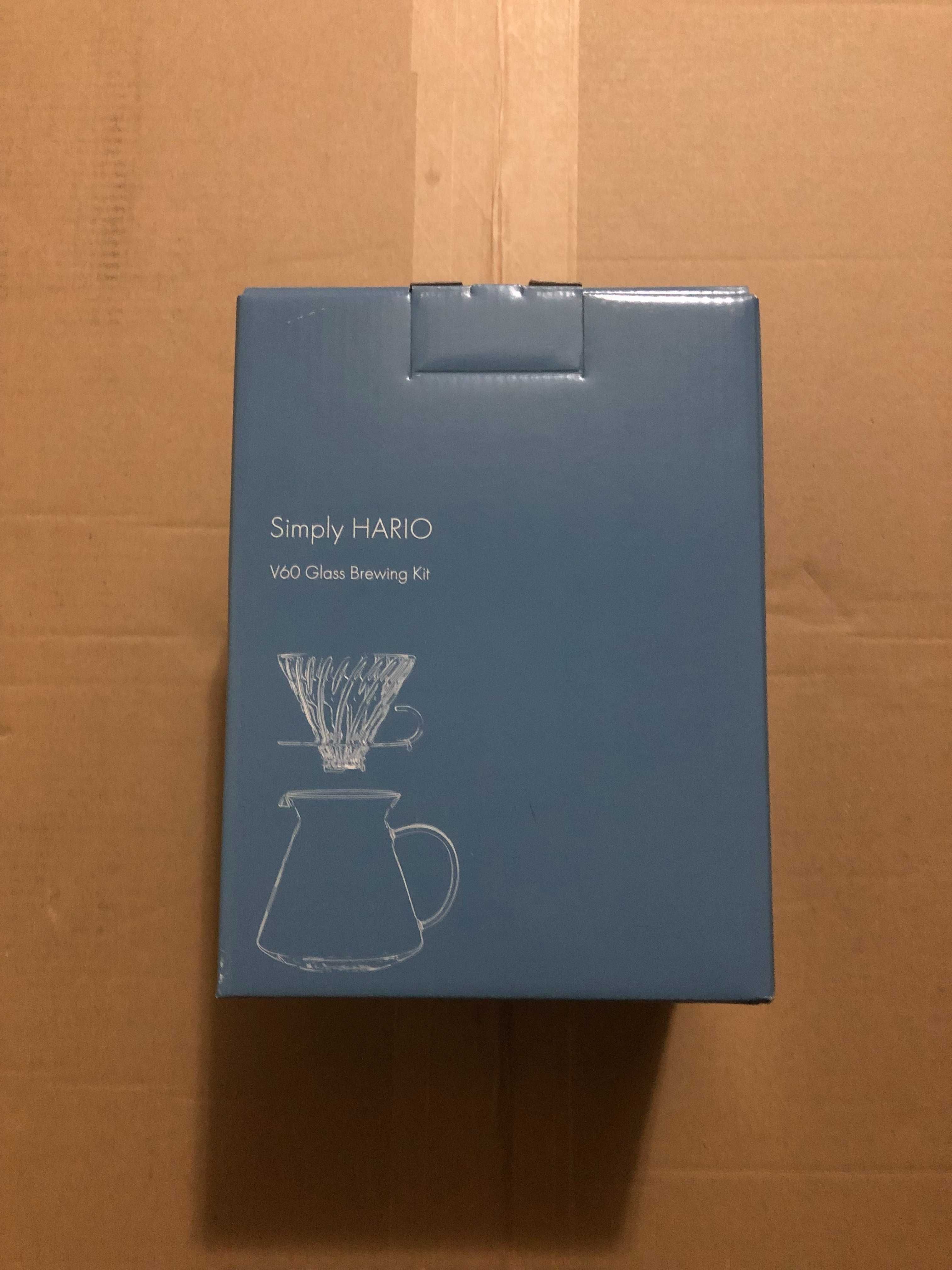 Simply Hario V60-02 Glass Brewing Kit 600 ml - Café