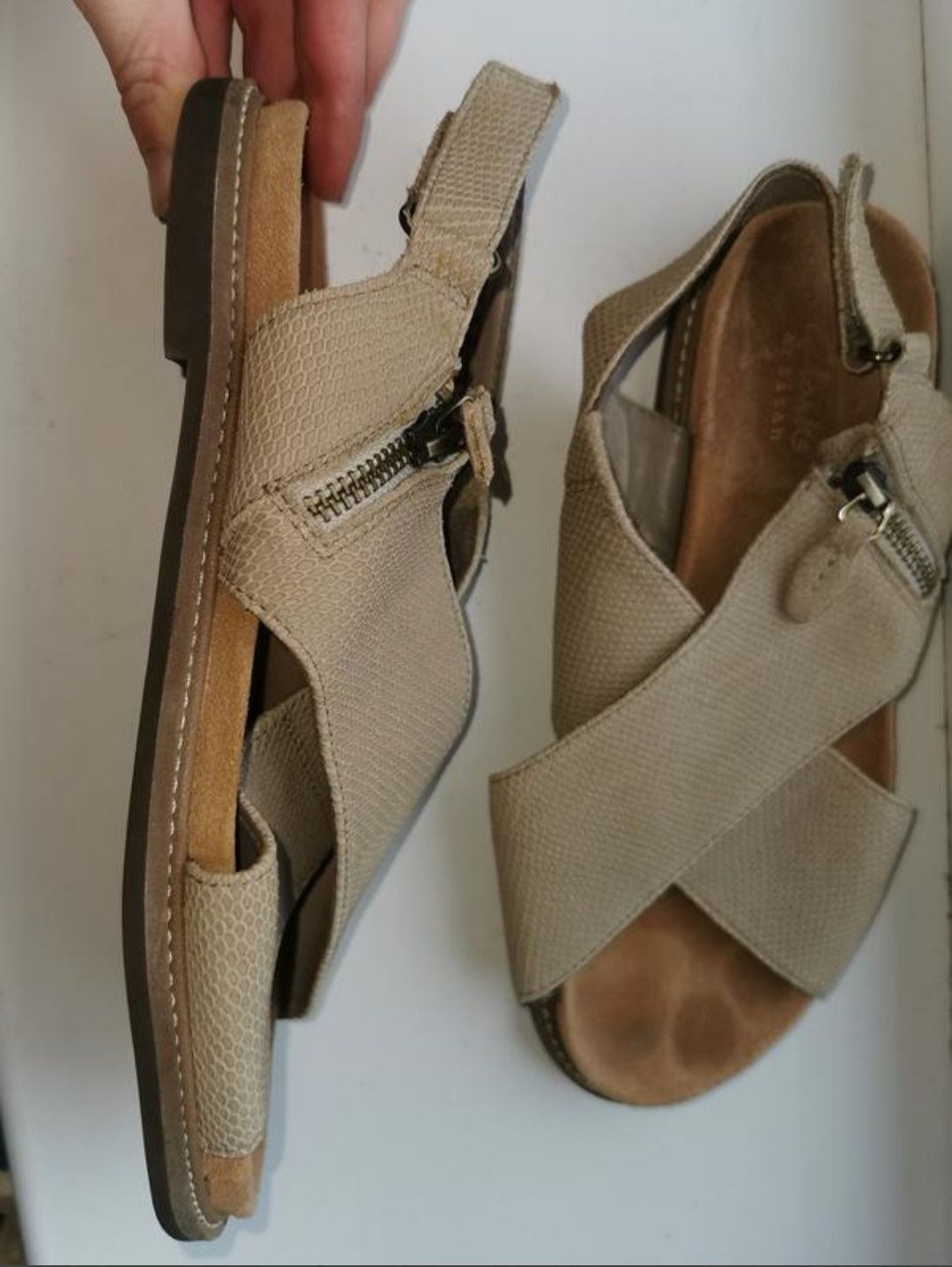 Босоножки Clarks стелька 25 см