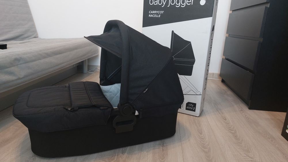 Gondola baby jogger czarna