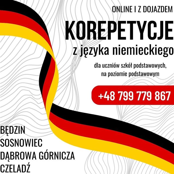 Korepetycje NIEMIECKI online, u korepetytora, z dojazdem
