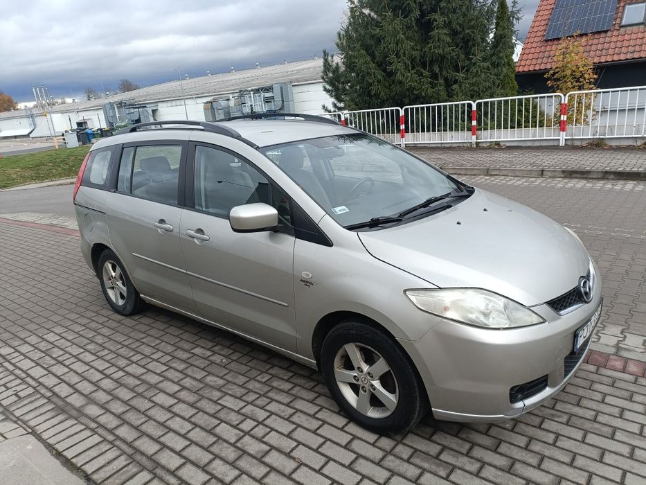 Mazda 5 pakowny Van 7 osobowy 2.0 LPG