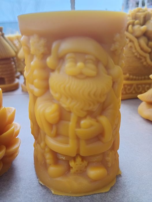 Świece z wosku pszczelego